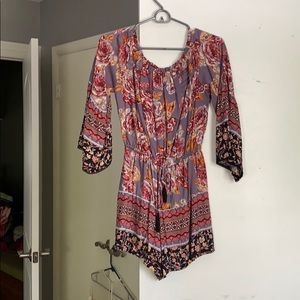 Floral romper